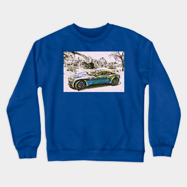 Travel In Style Collection Crewneck Sweatshirt by ArtlyStudio